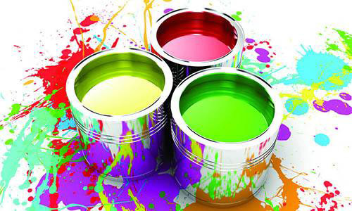 （圖：防火涂料展示圖）