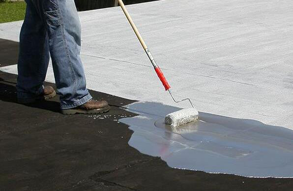 (圖:防水涂料展示圖)